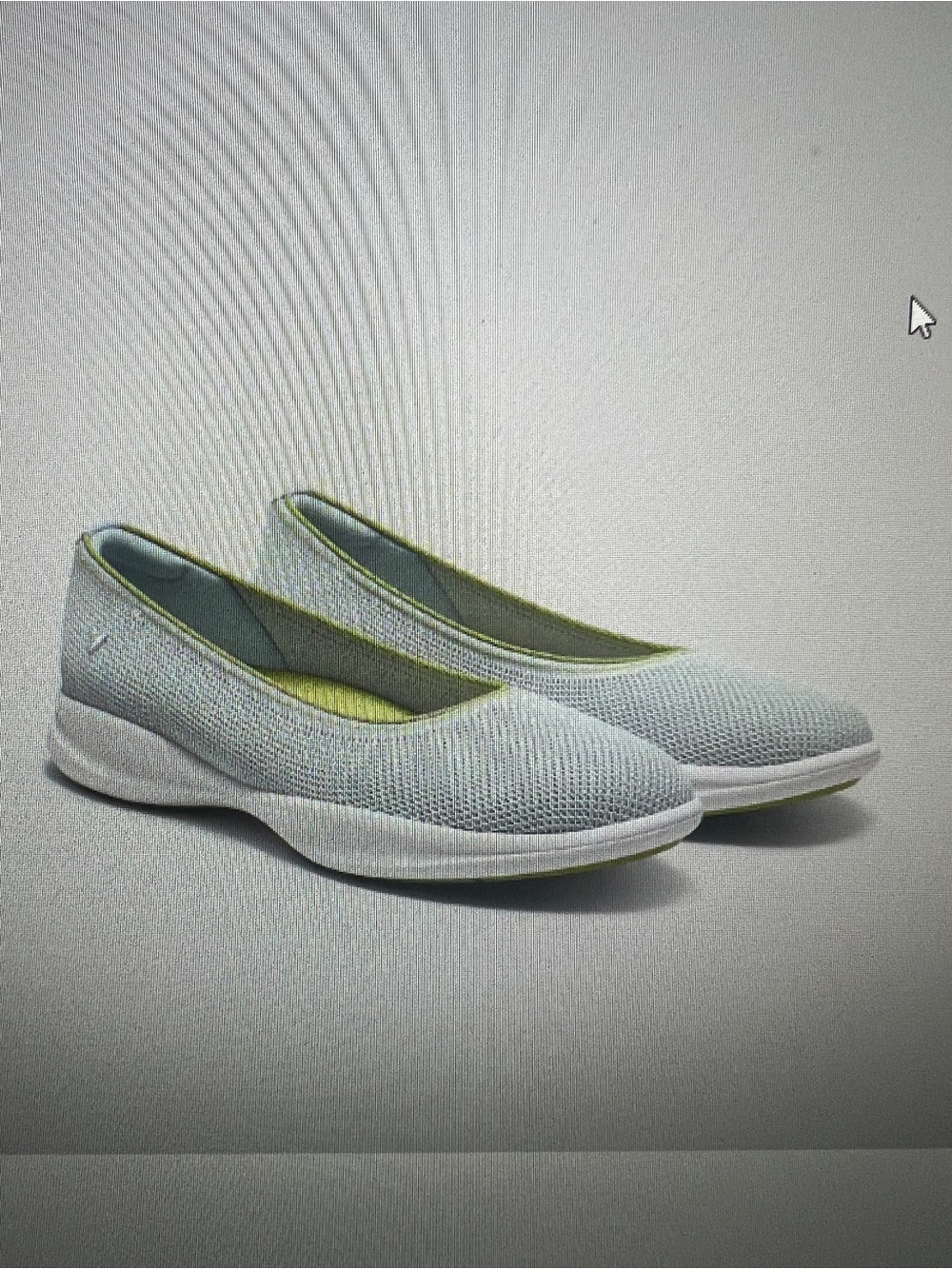 New Vivaia Izabel Hybrid Ballet Flats Ice Flow Blue 7